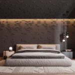 High quality affordable leisure faux leather bed set