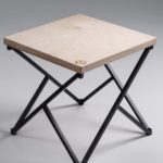 Nordic living room furniture stool square design modern wooden tea models coffee table