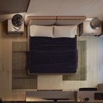 Nordic Design Double Bed Modern Velvet Fabric Bedroom Furniture King Size