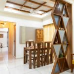 Modern Living Room Partition Wall Design