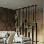 Modern Living Room Partition Wall Design