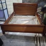 Wooden modern style bed set (muvura)