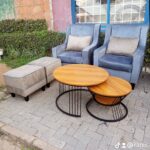 arms chair set