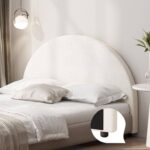2024 new curved headboard bed