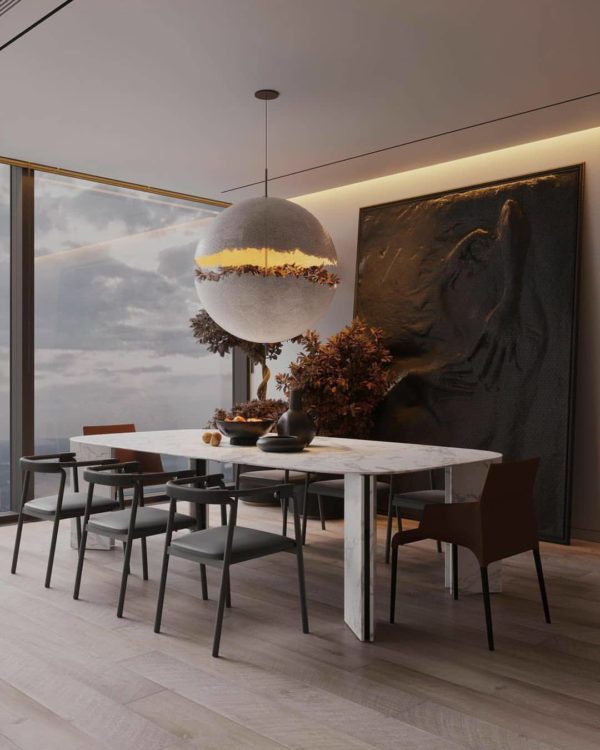 Modern dining room set