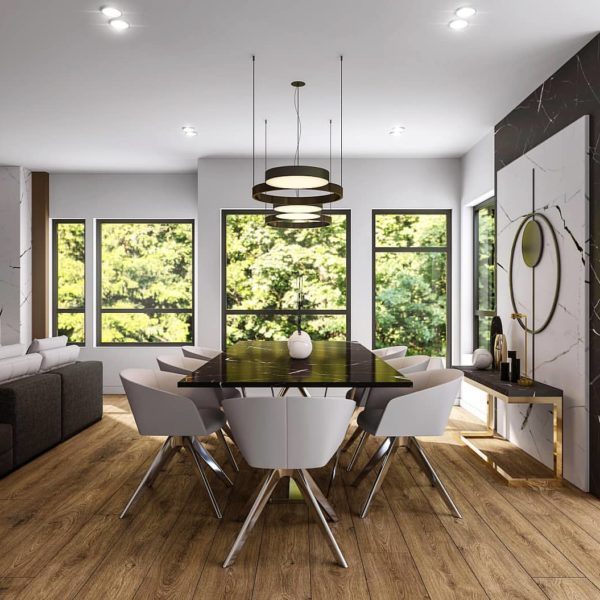 modern dining room interior design
