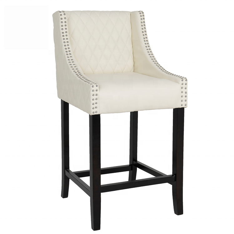 107/11 Leather Upholstered Bar Stool Chair