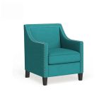 105/03 Modern Accent Fabric Comfy Upholstered Arm chair