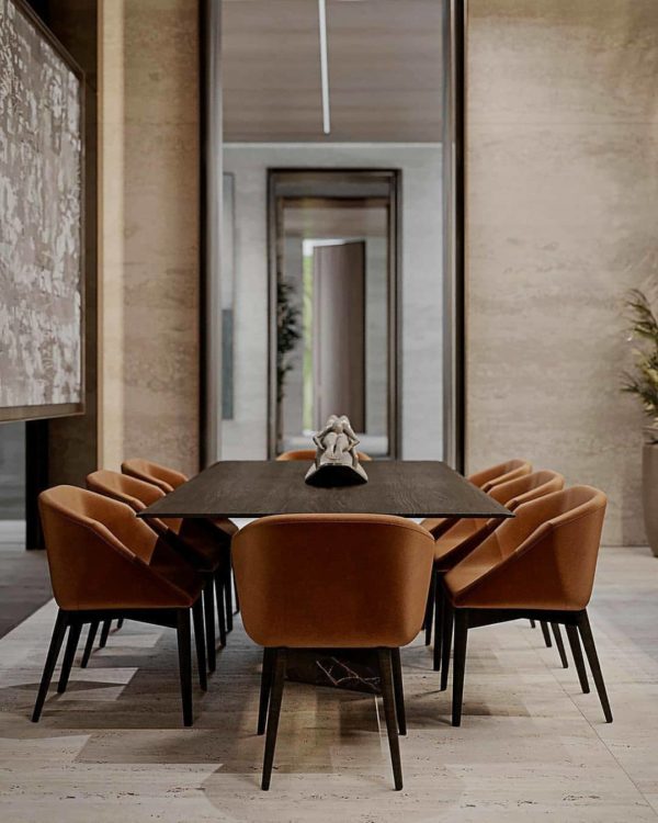 modern luxury dining set