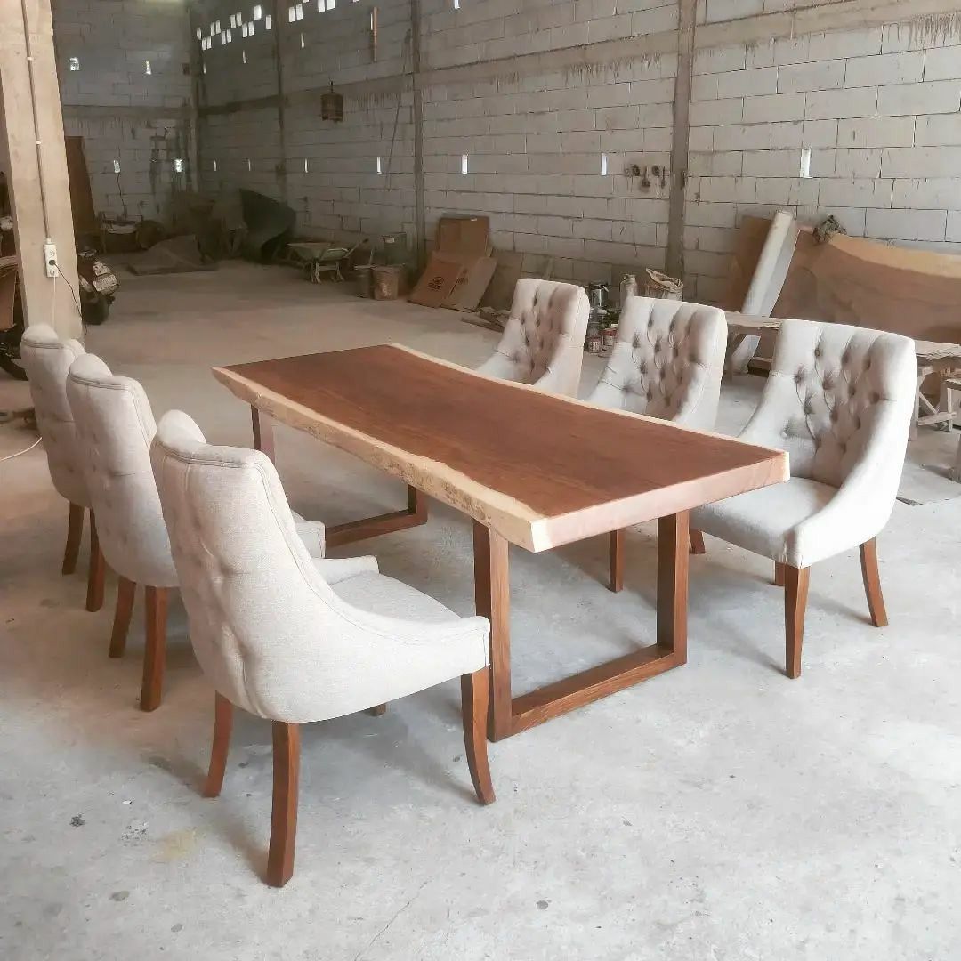 wooden dining set