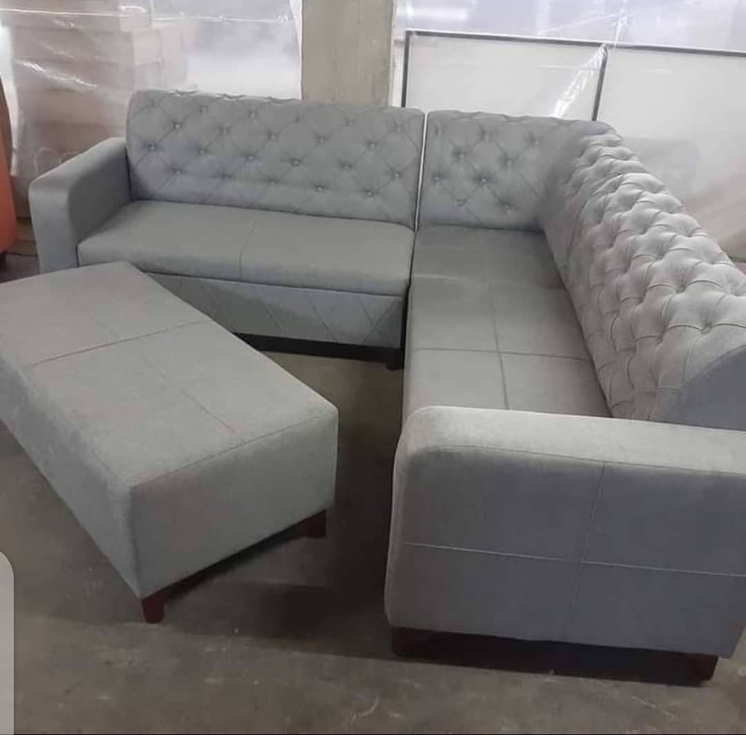 LIVING ROOM L SHAPED SOFA