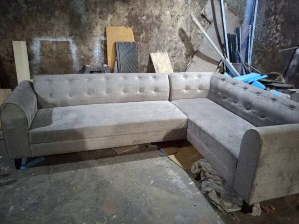 living room L-shape sofa set