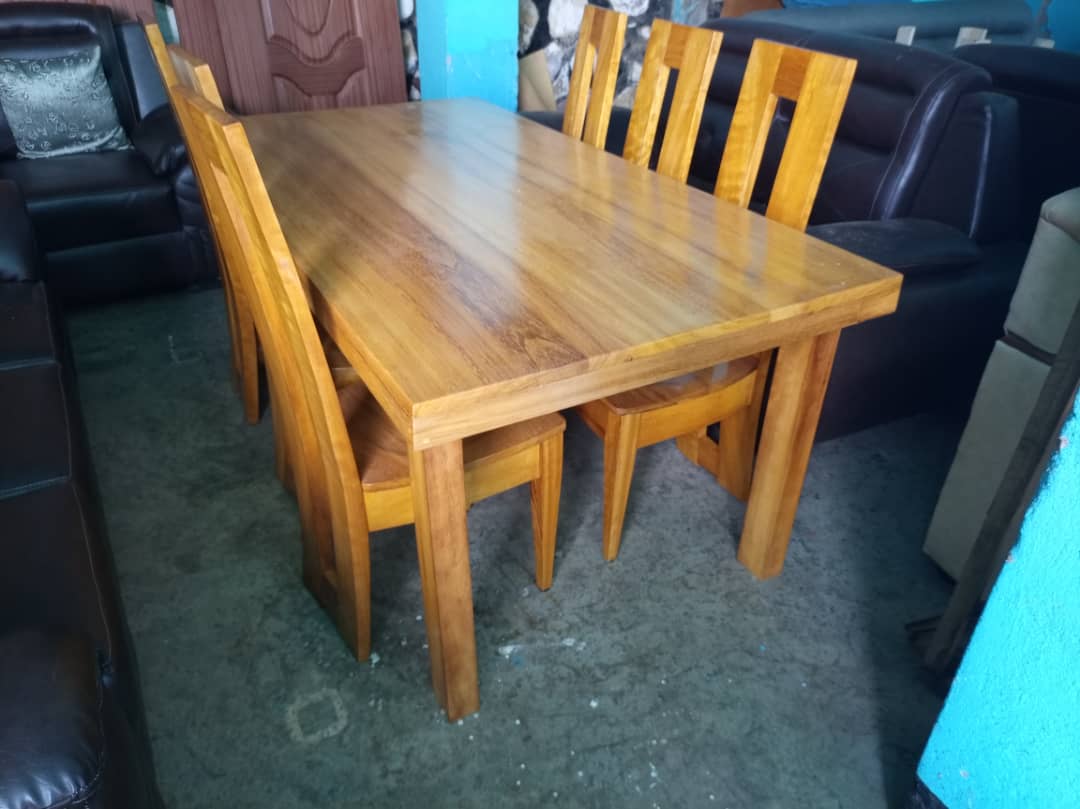 wooden dining set
