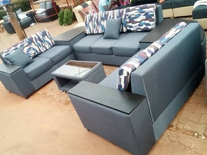 U-shaped sofa set