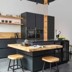 a modern kitchen