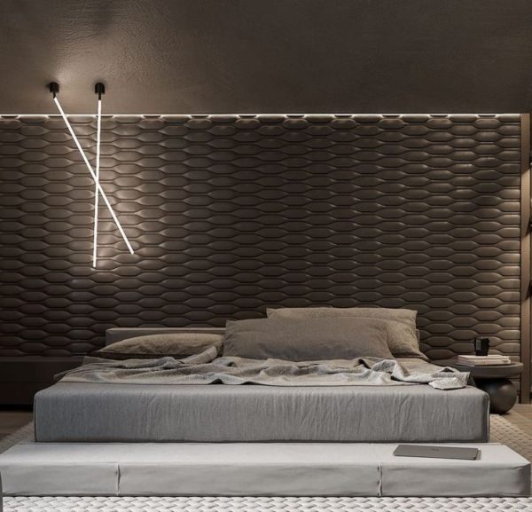 a modern bedroom interior design