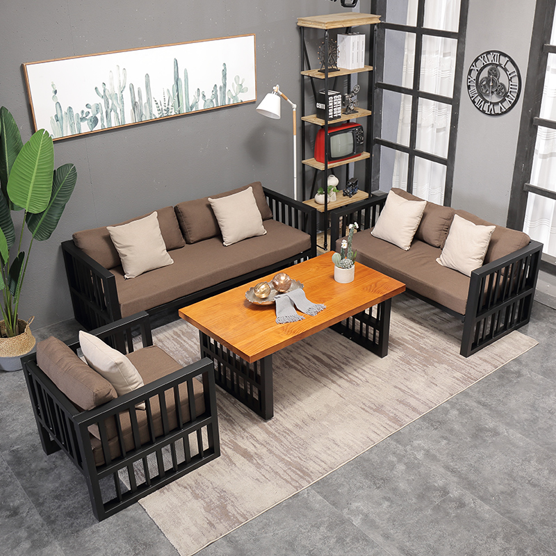 102/02 Solid Sheesham Wooden Sofa Set