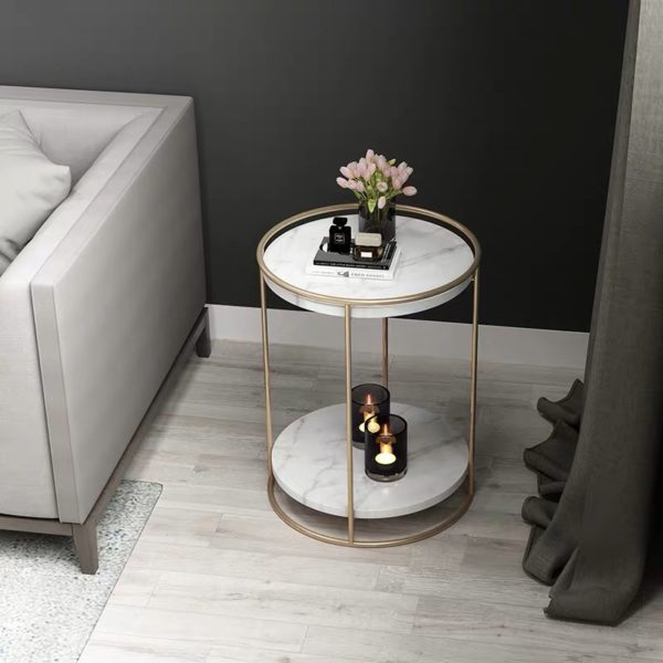 104/05 round, two-tiered side table