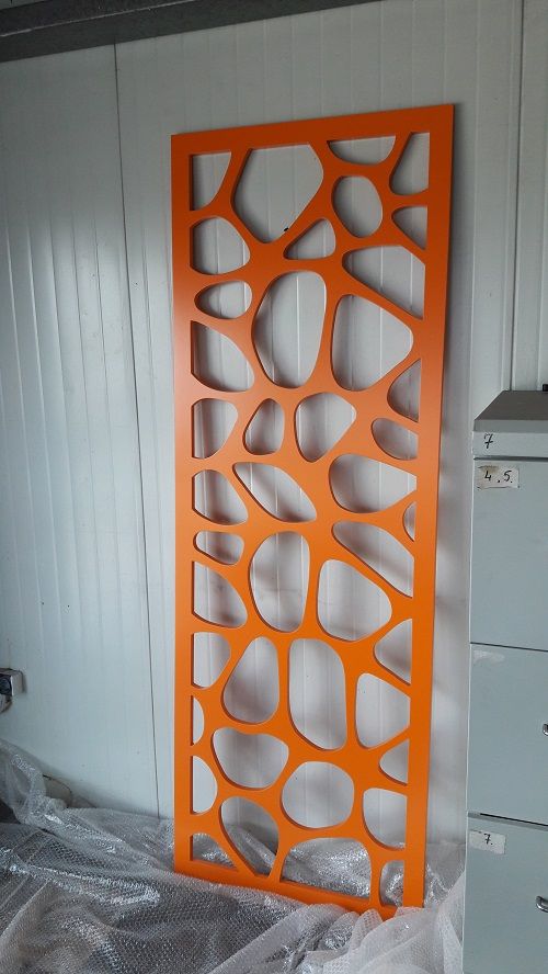 laser-cut partition