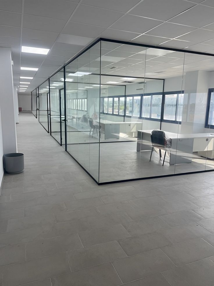 aluminium office partition