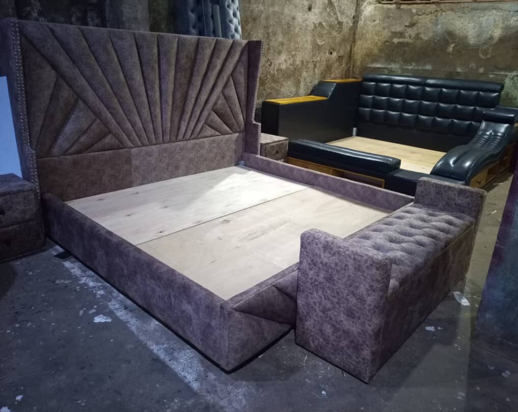 104/03 modern patterned bed set