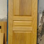 wooden panel door