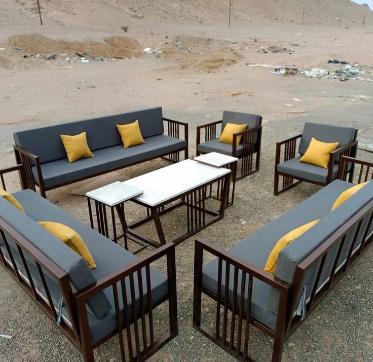101/01 modern wooden outdoor patio furniture set