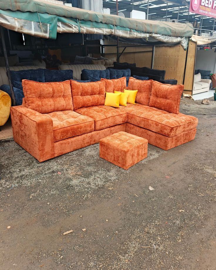 L-shaped sectional sofa