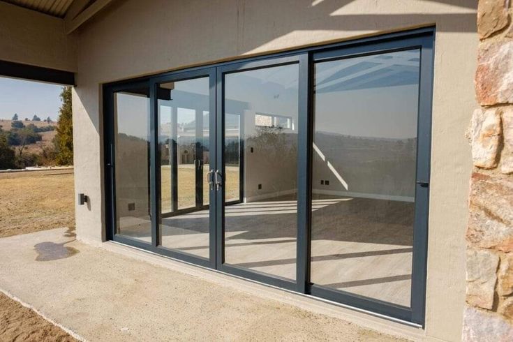 external aluminum sliding door
