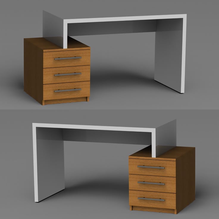 minimalist office desk