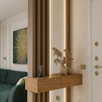 103/09 modern wooden partition