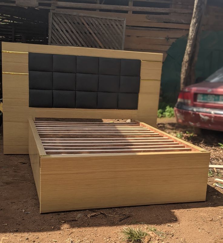 Deluxe Comfort Wooden Bed