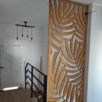 102/12 custom wooden room divider panel