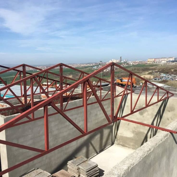 steel roof frame