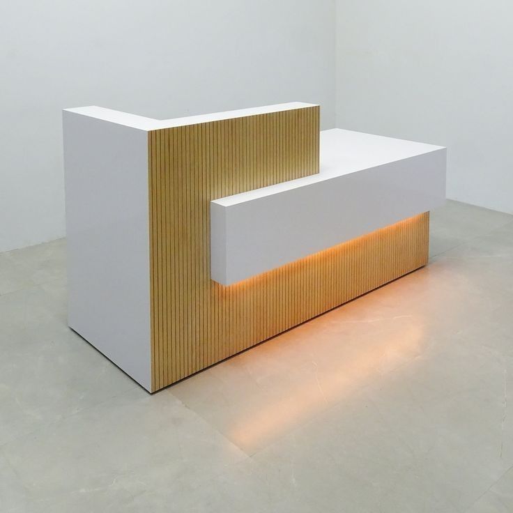 modern reception desk