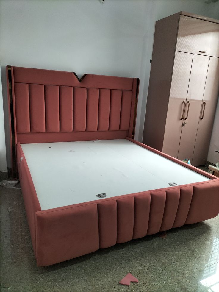 upholstered bed frame