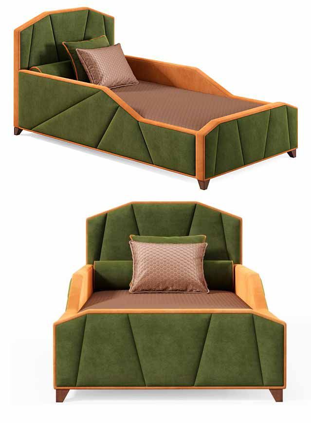 a luxury single bed set