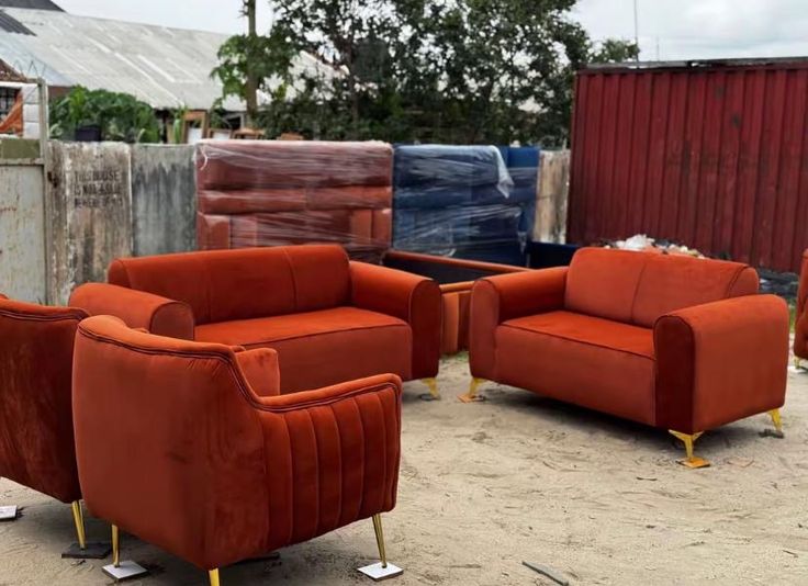 103/12 fabric sofas and armchair