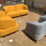 104/11 fabric sofa set