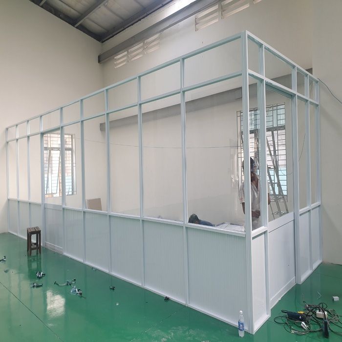aluminium office partition system