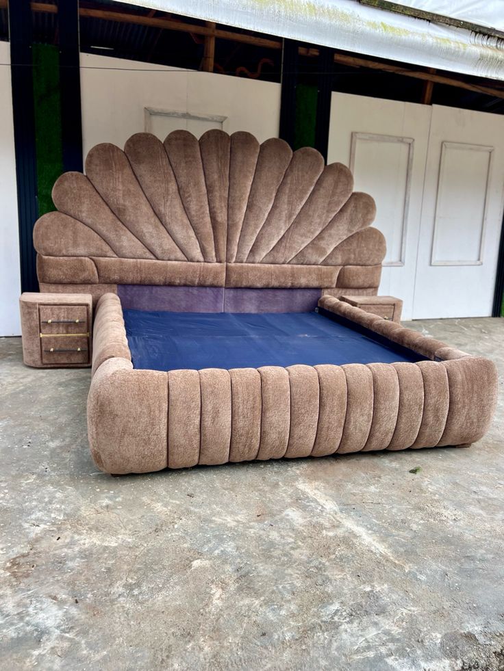 modern upholstered bed