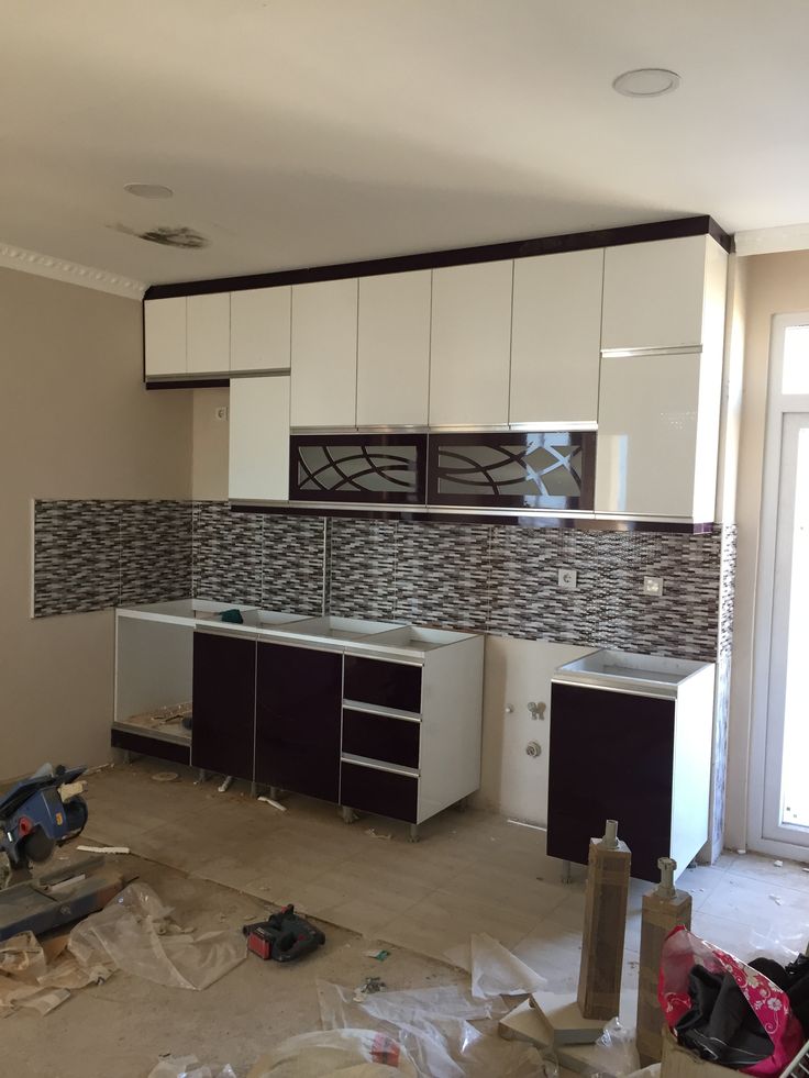 modern kitchen cabinet set