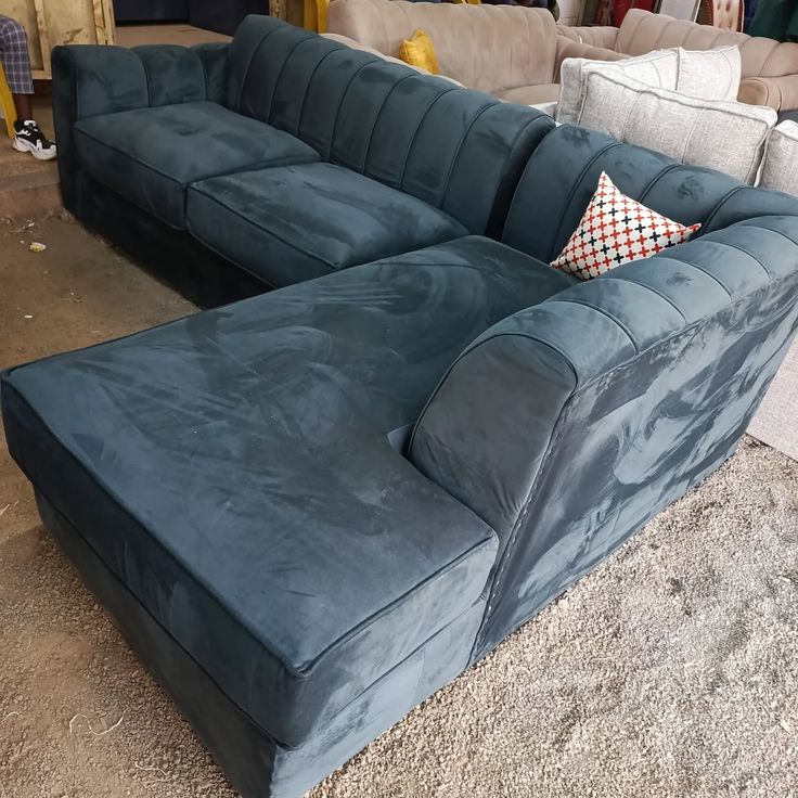 L-shaped sofa