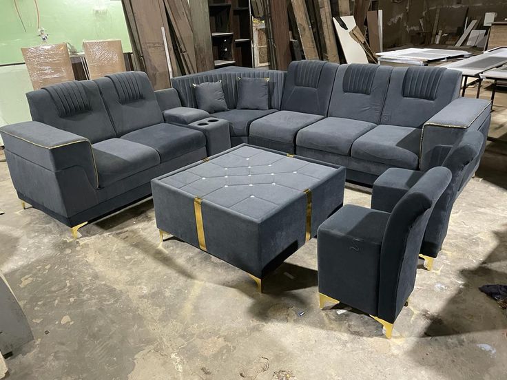 110/03 upholstered sectional sofa