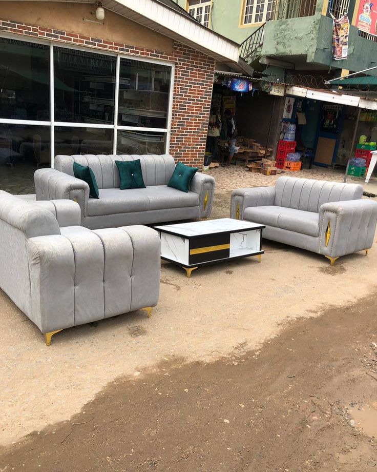 111/02 upholstered sofa set