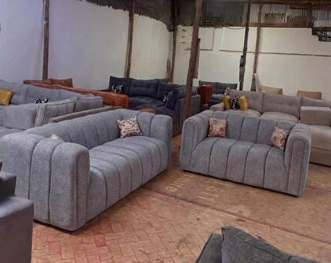 109/02 fabric sofa set